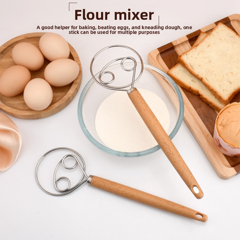 Danish Pancake Pan - Fouet à pâte danois avec poignée