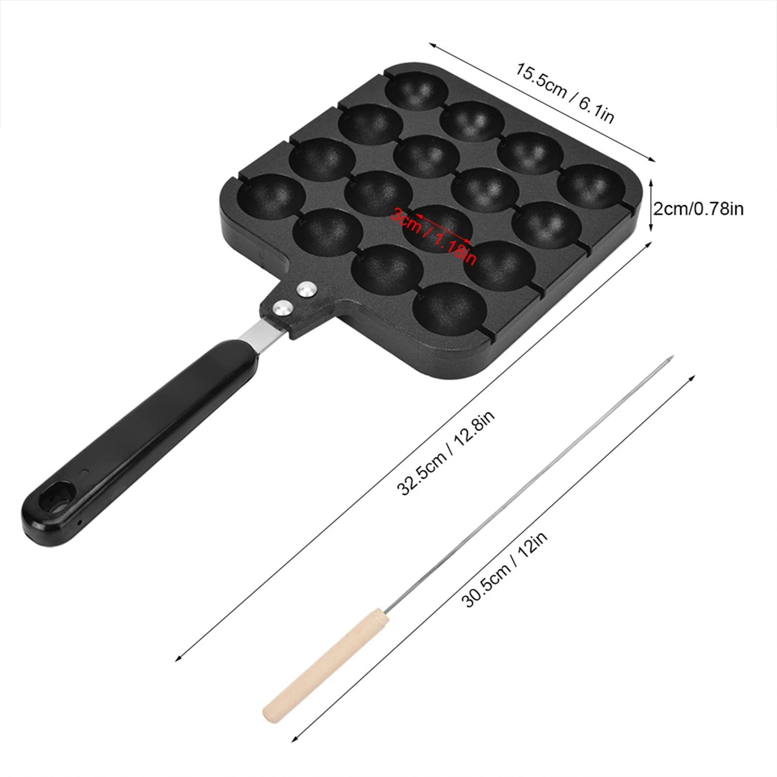 Plaque de cuisson antiadhésive - Takoyaki Grill Plate avis et prix